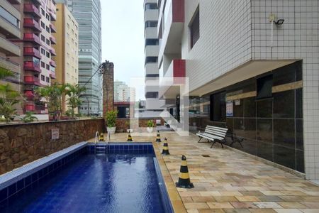 Área comum - Piscina de apartamento para alugar com 2 quartos, 112m² em Vila Tupi, Praia Grande