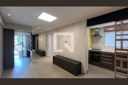 Sala  de apartamento à venda com 1 quarto, 40m² em Cerqueira César, São Paulo