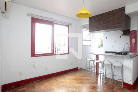 Sala de apartamento à venda com 1 quarto, 40m² em Azenha, Porto Alegre