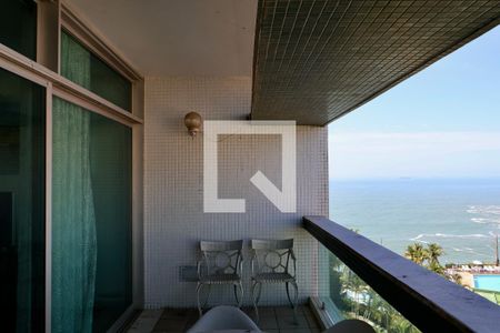 Varanda de apartamento para alugar com 4 quartos, 155m² em Loteamento Joao Batista Juliao, Guarujá