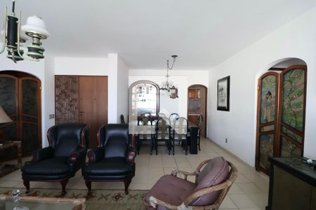 Sala de apartamento para alugar com 4 quartos, 155m² em Loteamento Joao Batista Juliao, Guarujá