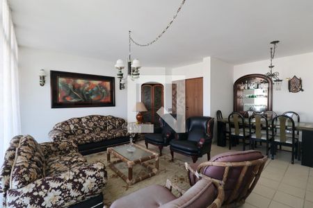 Sala de apartamento para alugar com 4 quartos, 155m² em Loteamento Joao Batista Juliao, Guarujá