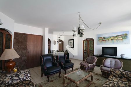 Sala de apartamento para alugar com 4 quartos, 155m² em Loteamento Joao Batista Juliao, Guarujá