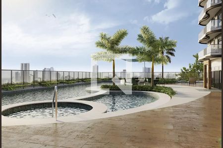 Piscina de apartamento para alugar com 3 quartos, 124m² em Alphaville Industrial, Barueri