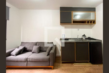 Sala/Cozinha de apartamento para alugar com 1 quarto, 24m² em Butantã, São Paulo