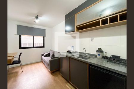 Sala/Cozinha de apartamento para alugar com 1 quarto, 24m² em Butantã, São Paulo