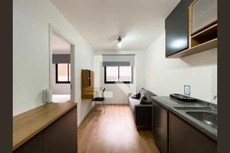 Sala/Cozinha de apartamento para alugar com 1 quarto, 24m² em Butantã, São Paulo