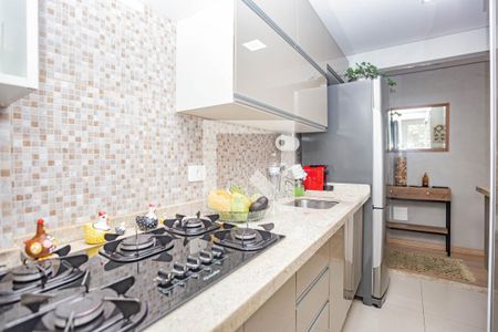 Apartamento à venda com 64m², 3 quartos e 2 vagasCozinha