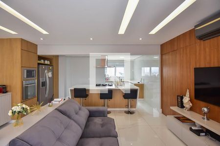 Sala de apartamento à venda com 3 quartos, 110m² em Vila Suzana, São Paulo