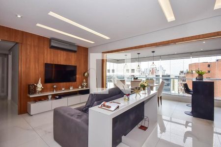 Sala de apartamento à venda com 3 quartos, 110m² em Vila Suzana, São Paulo
