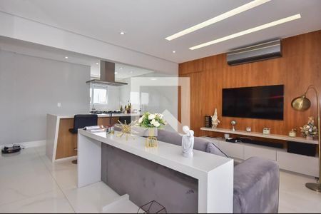 Sala de apartamento à venda com 3 quartos, 110m² em Vila Suzana, São Paulo