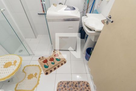Banheiro de kitnet/studio para alugar com 1 quarto, 24m² em Campos Elíseos, São Paulo