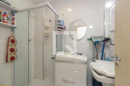 Banheiro de kitnet/studio para alugar com 1 quarto, 24m² em Campos Elíseos, São Paulo