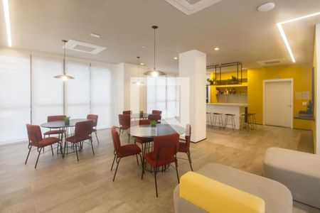 Área comum de apartamento para alugar com 1 quarto, 28m² em Brooklin, São Paulo