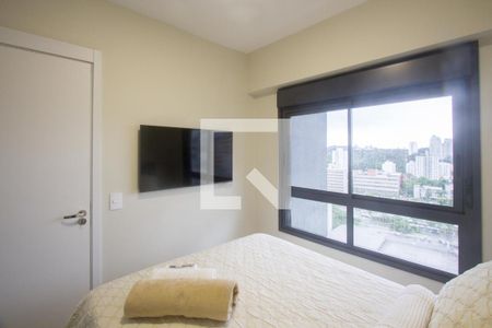 Quarto de apartamento para alugar com 1 quarto, 28m² em Brooklin, São Paulo
