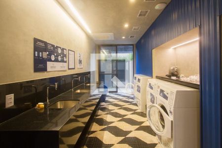 Área comum de apartamento para alugar com 1 quarto, 28m² em Brooklin, São Paulo