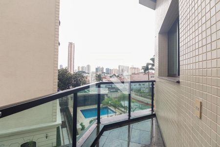 Varanda Sala de apartamento à venda com 4 quartos, 250m² em Tatuapé, São Paulo