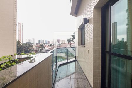 Varanda Sala de apartamento à venda com 4 quartos, 250m² em Tatuapé, São Paulo