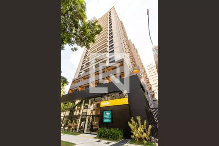 Studio para alugar com 26m², 1 quarto e sem vaga Studio para alugar com 26m², 1 quarto e sem vagaFachada