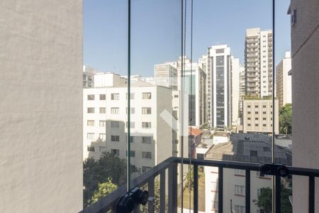 Studio para alugar com 26m², 1 quarto e sem vaga Studio para alugar com 26m², 1 quarto e sem vagaVaranda