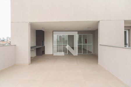 Condomínio - Salão de Festas e Churrasqueira de kitnet/studio para alugar com 1 quarto, 30m² em Vila Carrão, São Paulo
