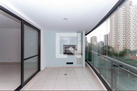 Varanda Gourmet de apartamento à venda com 3 quartos, 178m² em Vila Anglo Brasileira, São Paulo