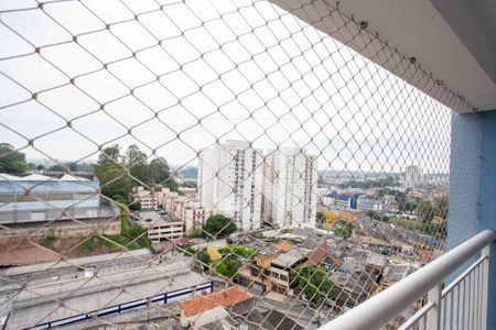 Varanda da Sala de apartamento à venda com 2 quartos, 59m² em Conceição, Diadema