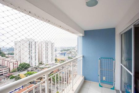 Varanda da Sala de apartamento à venda com 2 quartos, 59m² em Conceição, Diadema