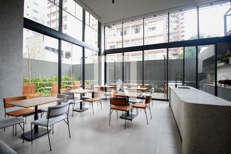 Studio à venda com 25m², 1 quarto e sem vagaÁrea Comum - Espaço Gourmet