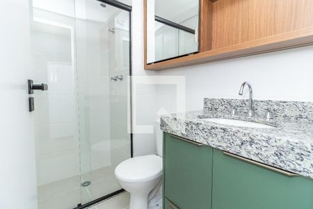 Studio para alugar com 24m², 1 quarto e sem vaga Studio para alugar com 24m², 1 quarto e sem vagaBanheiro