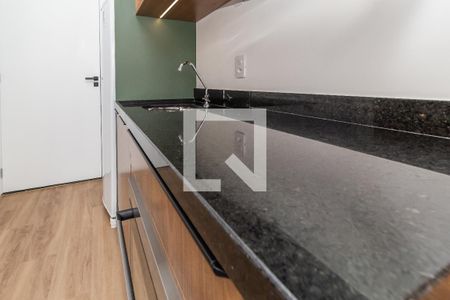 Cozinha de kitnet/studio para alugar com 1 quarto, 24m² em Perdizes, São Paulo
