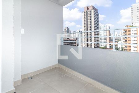 Varanda de kitnet/studio para alugar com 1 quarto, 24m² em Perdizes, São Paulo