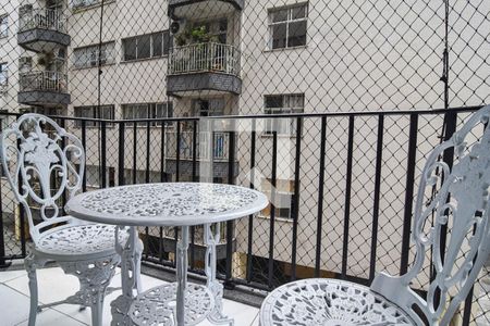 Varanda da Sala de apartamento para alugar com 3 quartos, 120m² em Santa Rosa, Niterói