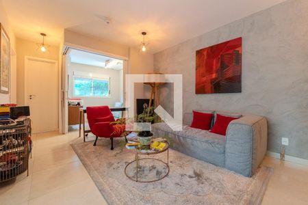 Sala de apartamento para alugar com 1 quarto, 57m² em Bela Vista, São Paulo