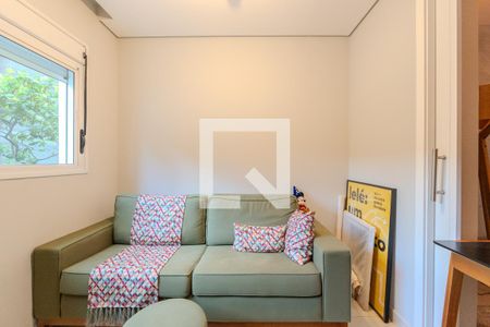 Sala de TV de apartamento para alugar com 1 quarto, 57m² em Bela Vista, São Paulo
