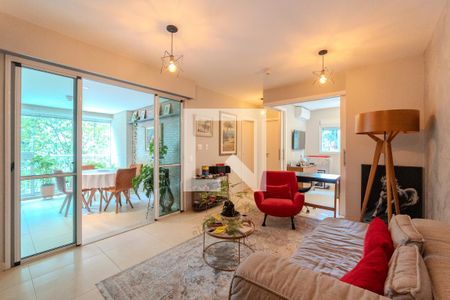 Sala de apartamento para alugar com 1 quarto, 57m² em Bela Vista, São Paulo