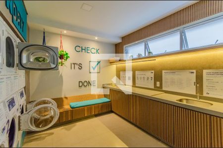 Studio para alugar com 25m², 1 quarto e sem vagaÁrea comum - Lavanderia