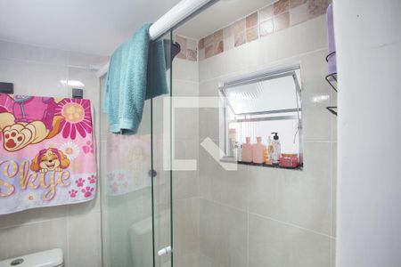 Banheiro de apartamento à venda com 1 quarto, 28m² em Pechincha, Rio de Janeiro
