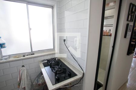Cozinha de apartamento à venda com 1 quarto, 28m² em Pechincha, Rio de Janeiro