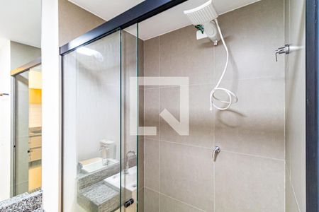 Studio para alugar com 30m², 1 quarto e sem vaga Studio para alugar com 30m², 1 quarto e sem vagaBanheiro