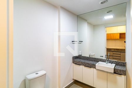 Studio para alugar com 30m², 1 quarto e sem vaga Studio para alugar com 30m², 1 quarto e sem vagaBanheiro