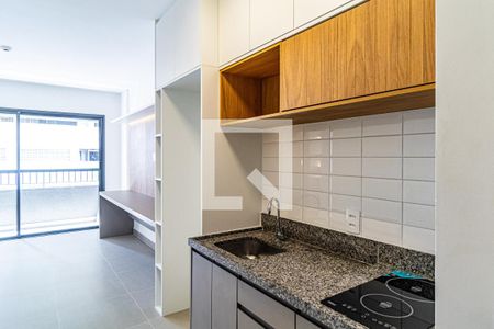 Studio para alugar com 30m², 1 quarto e sem vaga Studio para alugar com 30m², 1 quarto e sem vagaCozinha
