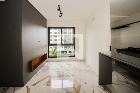 Sala de apartamento à venda com 1 quarto, 40m² em Jardim do Salso, Porto Alegre