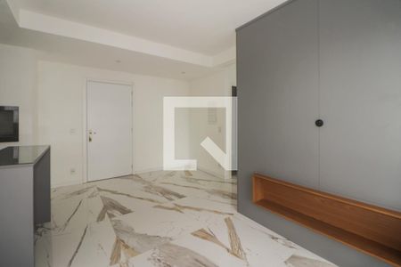 Sala de apartamento à venda com 1 quarto, 40m² em Jardim do Salso, Porto Alegre