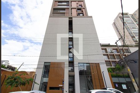 Apartamento para alugar com 35m², 1 quarto e 1 vagaFachada