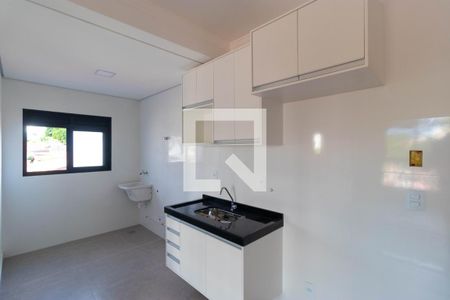 Cozinha de apartamento para alugar com 1 quarto, 43m² em Chácara da Barra, Campinas