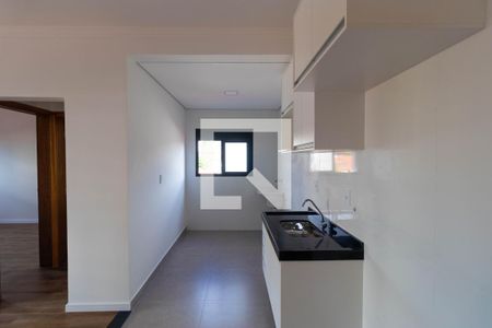 Cozinha de apartamento para alugar com 1 quarto, 43m² em Chácara da Barra, Campinas