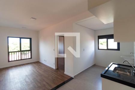 Salas de apartamento para alugar com 1 quarto, 43m² em Chácara da Barra, Campinas