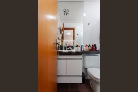 Banheiro da Suíte de apartamento à venda com 3 quartos, 138m² em Santa Amelia, Belo Horizonte