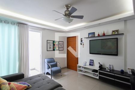 Sala de apartamento à venda com 3 quartos, 138m² em Santa Amelia, Belo Horizonte